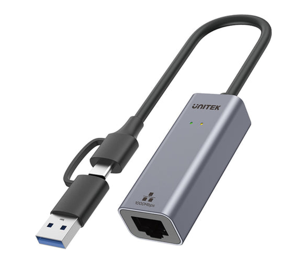 Unitek USB-C/A do RJ45 10/100/1000 Mbps - 1529990 - zdjęcie 3